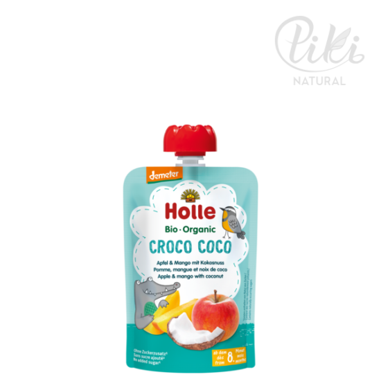 CROCO COCO alma mangóval és kókuszdióval -BIO gyümölcspüré- 100g –HOLLE