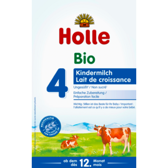 Holle Bio Tehéntej alapú 4-es gyermektej 600g